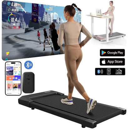 2.5HP Treadmills 2in1 Walking Running Fitness Exercise Machine