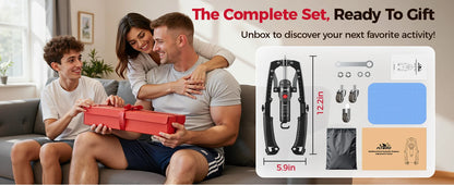 Full Body Power Trainer with Hydraulic Resistance