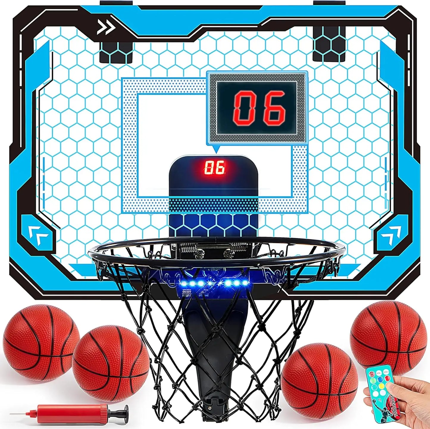 Over the Door Basketball Hoop for Kids