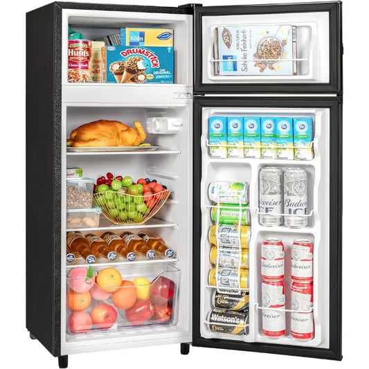 4.5 Cu.Ft Double Door Refrigerator with Freezer