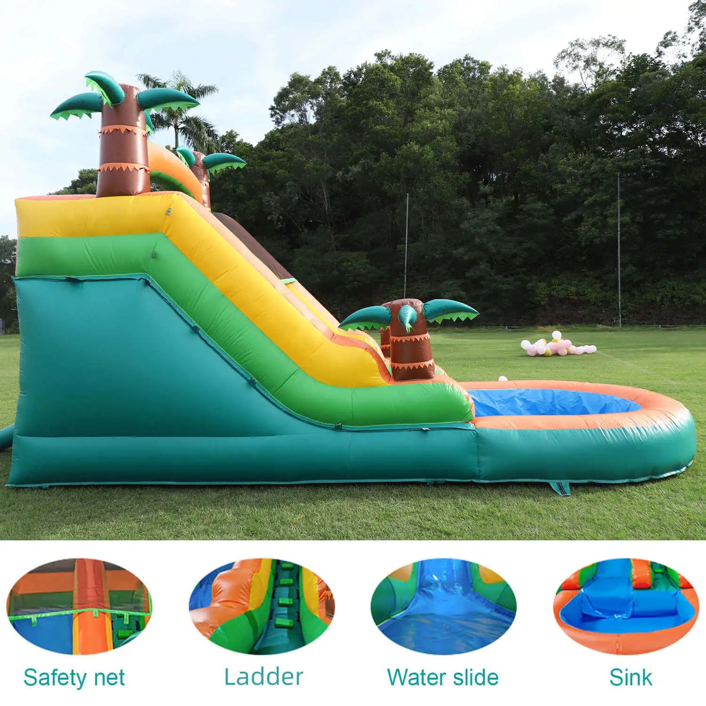 Inflatable Summer Outdoor Water Amusement Play Equipment