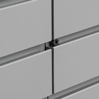 Tool wall 1230x1235x20mm grey wall organizer