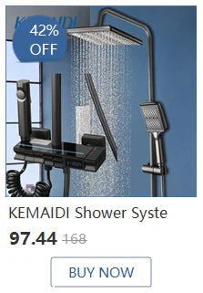 Tempered Glass Washbasin with Waterfall Faucet