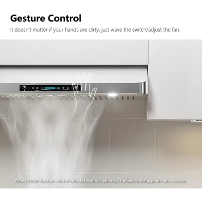 30 Inch Under Cabinet Range Hood with 900-CFM