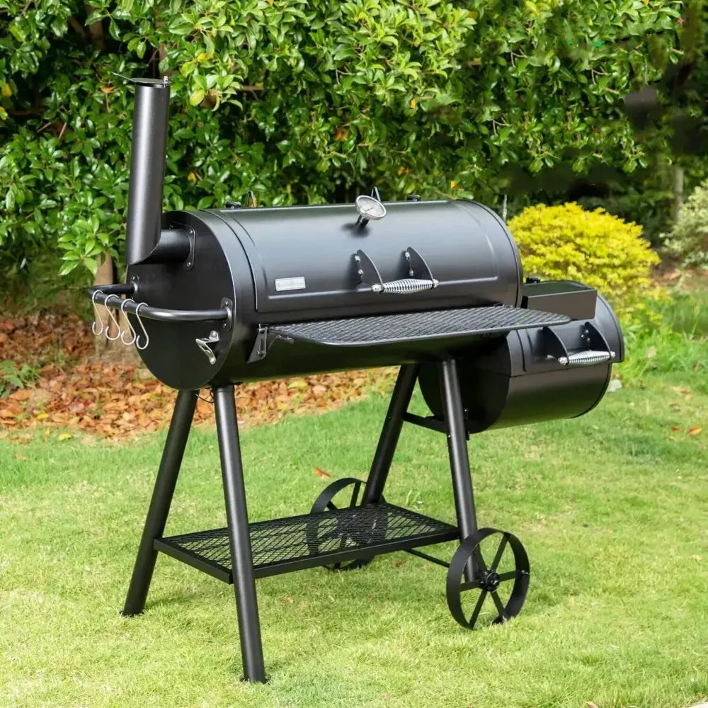 Outdoor Charcoal Grill Smoker with Large Cooking Area