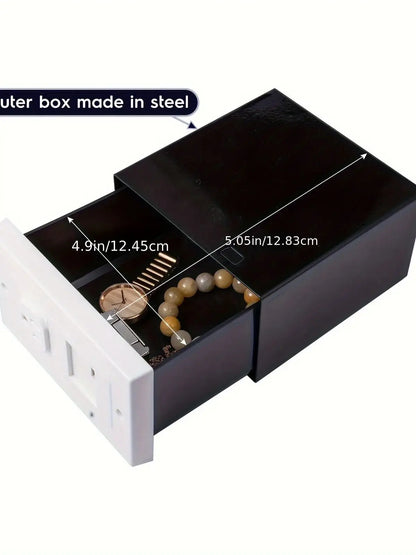 Imitation Standard Socket Wall Safe Security Secret Stash Box