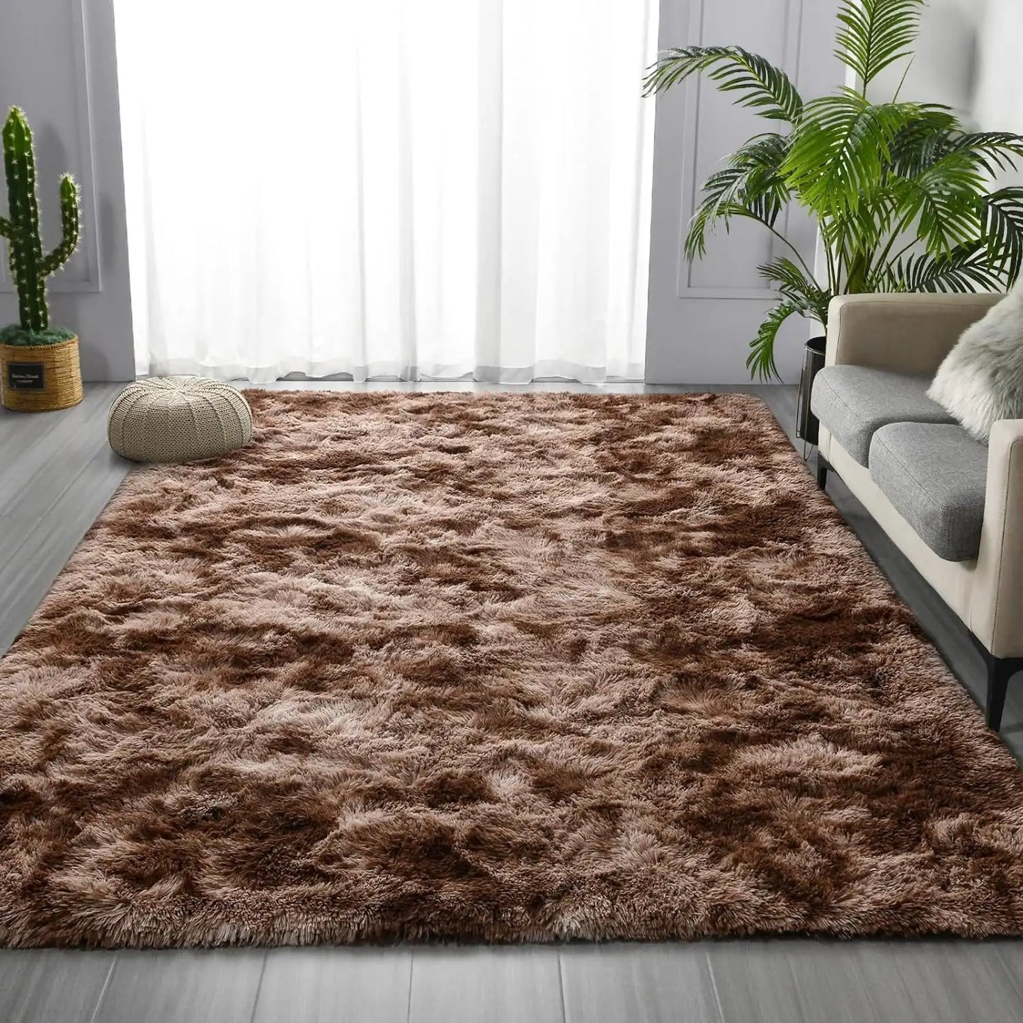 Super Soft Shaggy Rug for Livingroom, bedroom