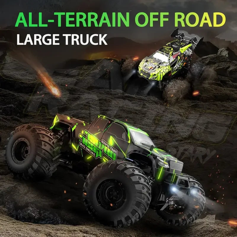 High-speed remote-controlled monster off-road vehicle