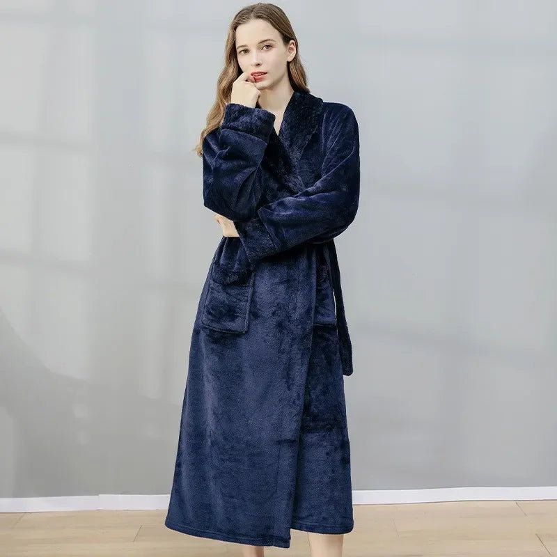 Bath Bathrobes Men Women Pajamas Shower Robe Bath Towels