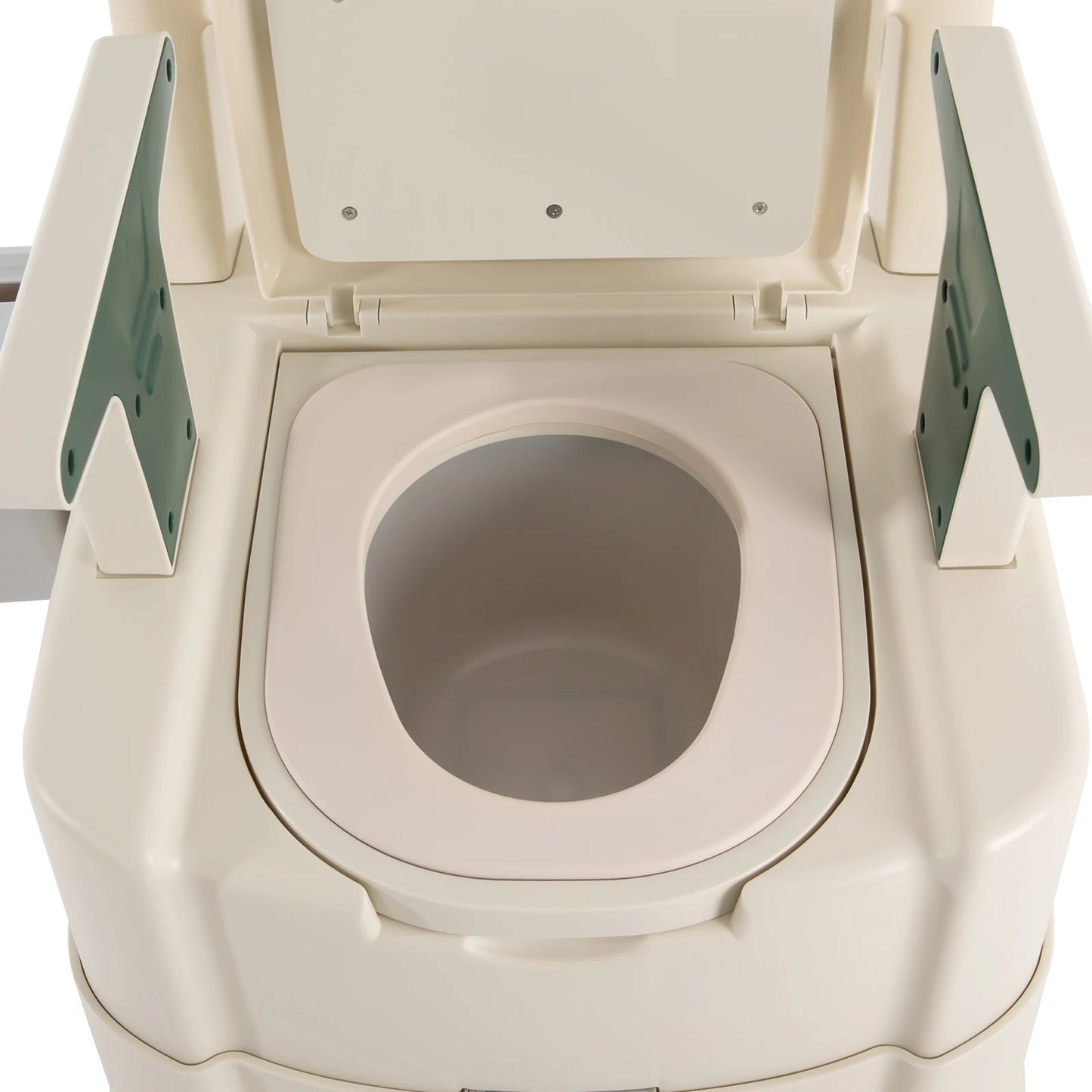 Bedside Commode Toilet with Sensor Night Light