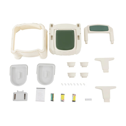 Bedside Commode Toilet with Sensor Night Light