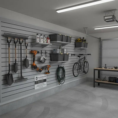 Tool wall 1230x1235x20mm grey wall organizer