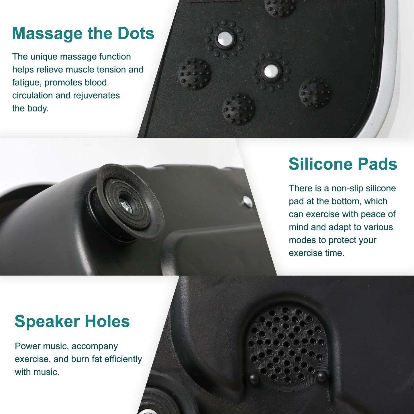 Fat-Burning Vibration Plate Exercise Body Shaping Machine