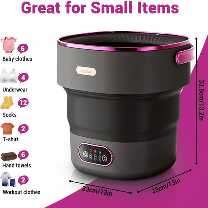 13L Portable Washer 3 Cleaning Modes