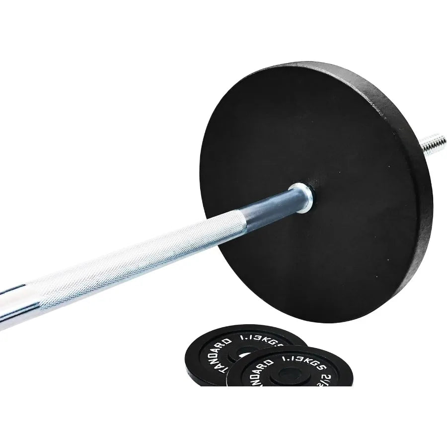 5FT Standard Barbell with Star Locks