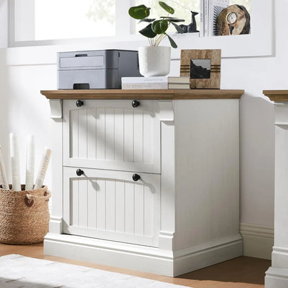 30" Lateral Filing Cabinet with Hanging File Folders