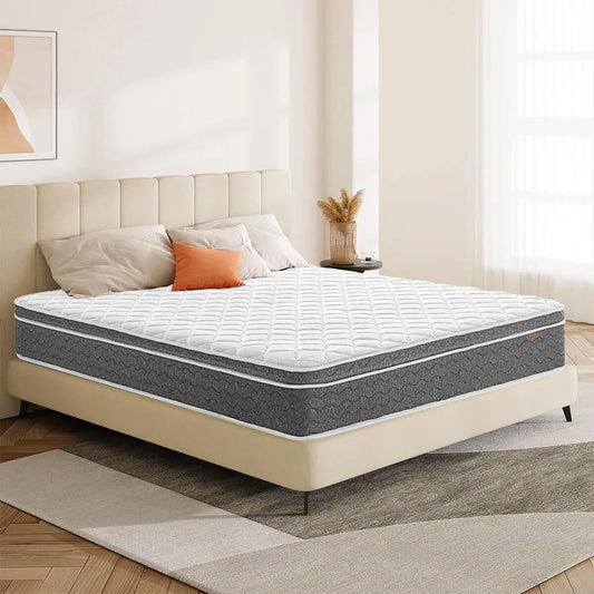 10/12/14 Inch Queen Size Mattress Hybrid