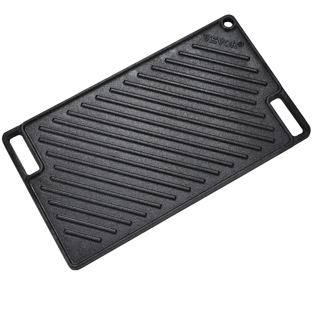 Non-Stick Heat-Resistant Cast Iron Reversible Grill