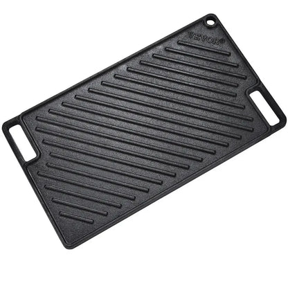 Non-Stick Heat-Resistant Cast Iron Reversible Grill