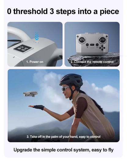 GT3 Drone with HD Dual Camera 180° view