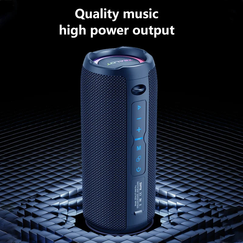 S49 pro Wireless Speaker, Outdoor Portable Subwoofer