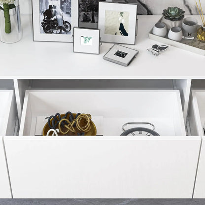 70"Floating TV Stand With 3 Drawers