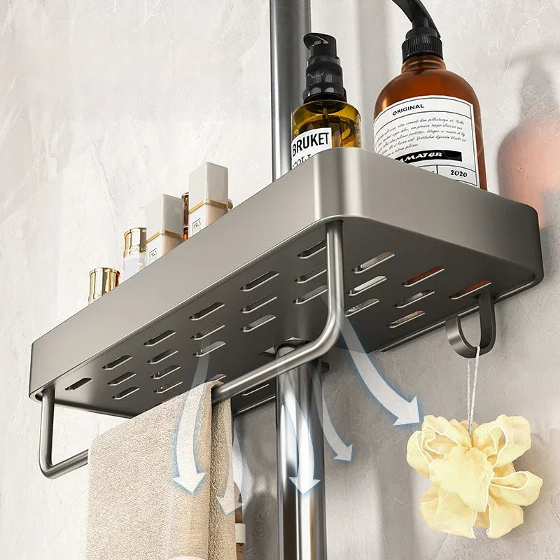 Bathroom Shower Shampoo Organizer Storage Shelf