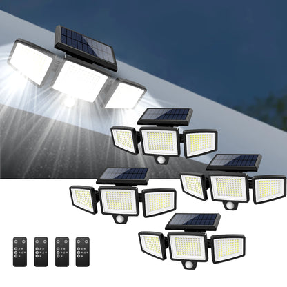 Solar Light with 200+ LEDs and Motion Sensor