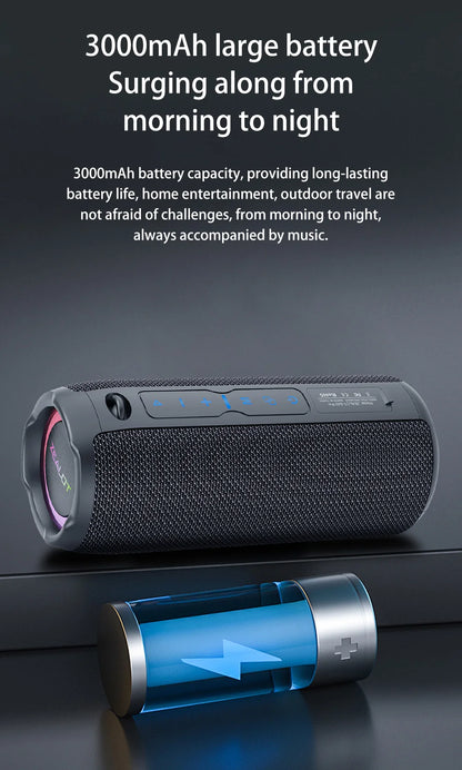 S49 pro Wireless Speaker, Outdoor Portable Subwoofer