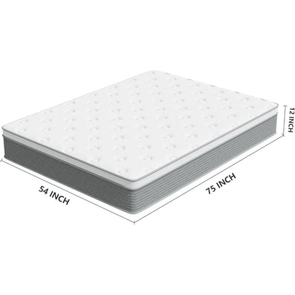 Full size Hybrid Bed Mattress for Pressure Relief