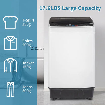 Full-Automatic Washing Machine with 10 programs 8 Water Level Selections