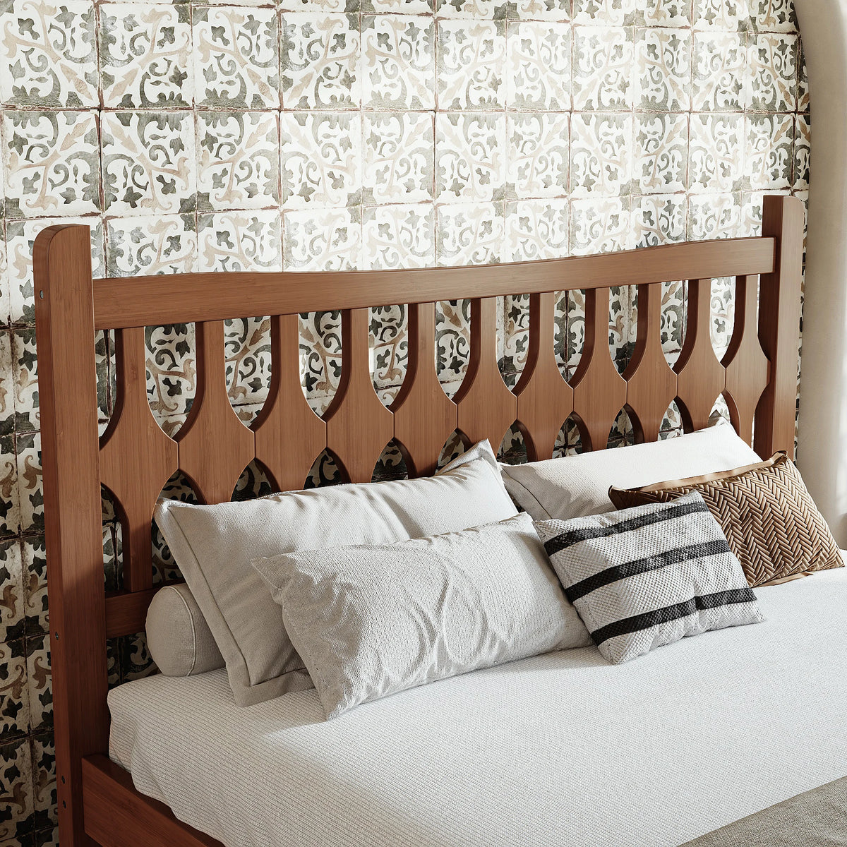 Full Size Bamboo Platform Bed Frame