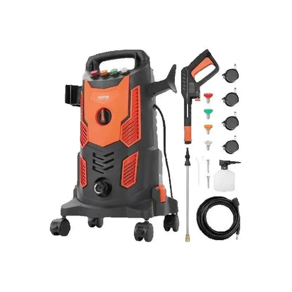 Electric Pressure Washer Power with Quick Connect Nozzles