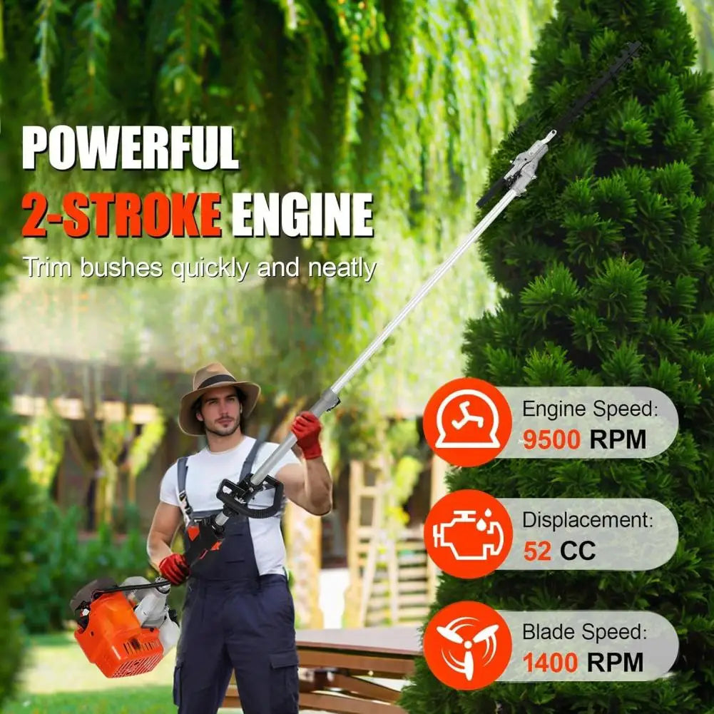 2-Stroke Strong Powerful Grass Strimmer with Adjustable Angle
