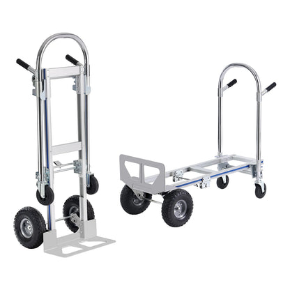 Aluminum Heavy Industrial Collapsible Dolly Cart
