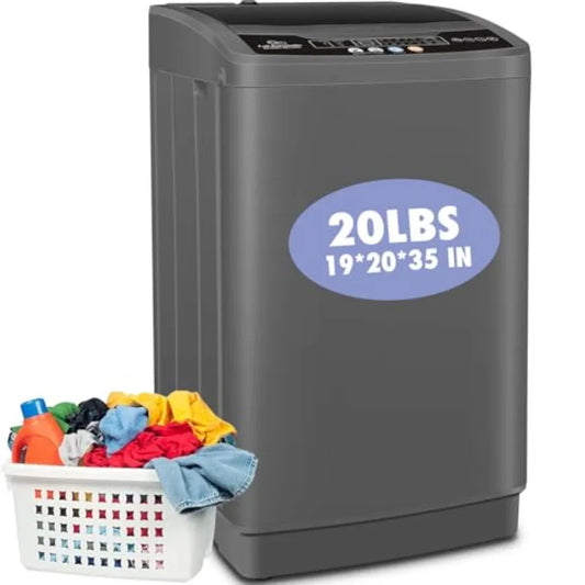 20Lbs Capacity Full-Automatic Washer and Dryer Combo