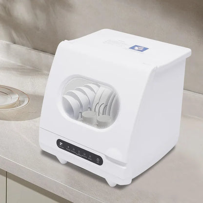Portable 5 Wash Programs Countertop Dishwasher
