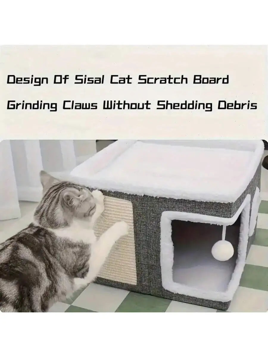 4-Season Multi-Level Cat House