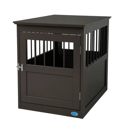 Wooden Dog Kennel Night Stand End Table