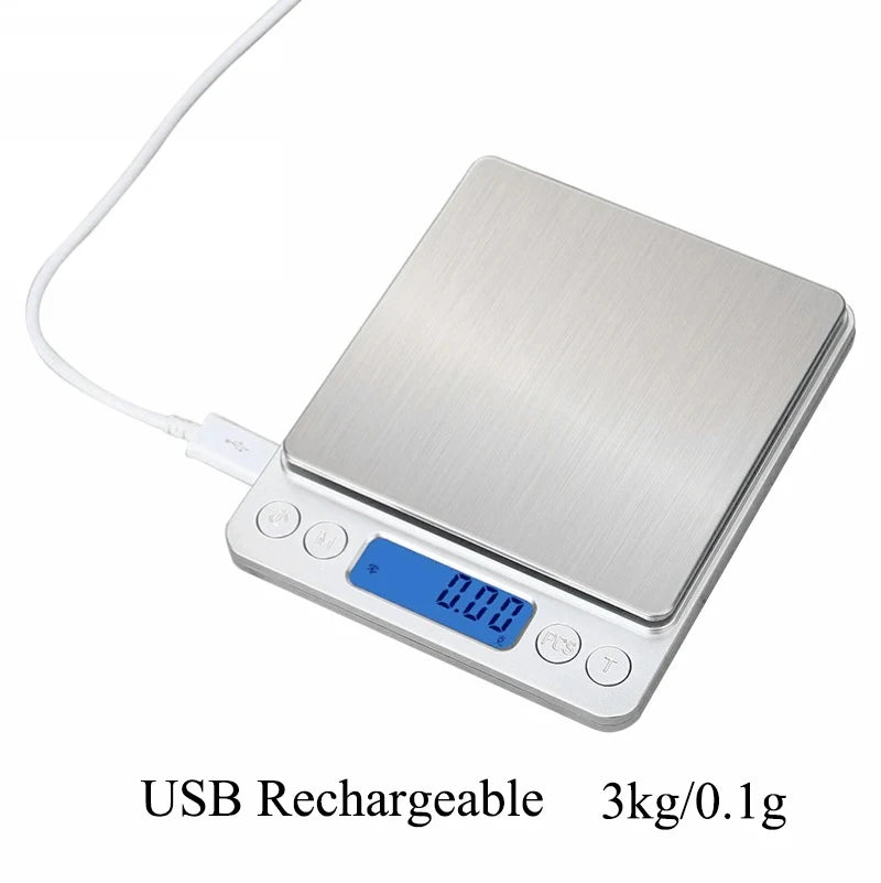 Digital Kitchen Scale 3000g Food Scales Digital Weight Gram and Oz