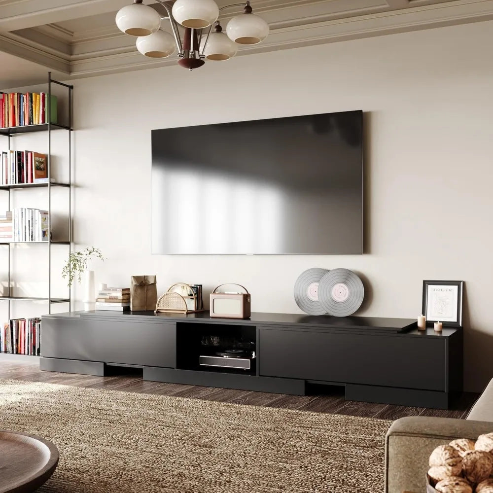 Extendable TV Stand with 2 Drawers
