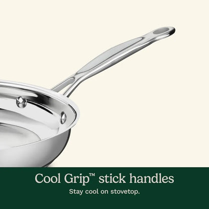 11-Piece Stainless Steel Cookware Set