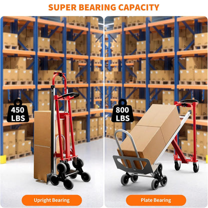 3 in 1 800Lbs Capacity Heavy Duty Folding Hand Truck