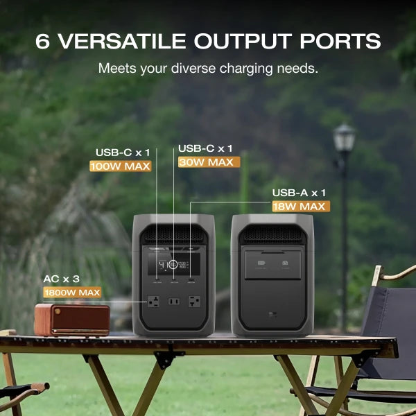 Solar Generator DELTA 3 Battery Portable Power Station