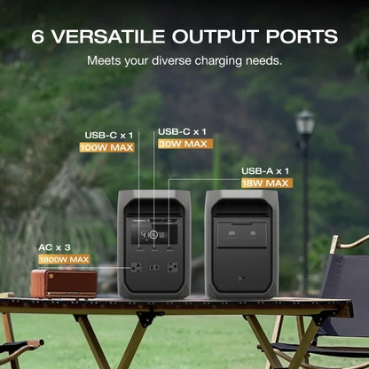 Solar Generator DELTA 3 Battery Portable Power Station