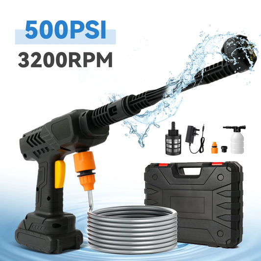 6-in-1Cordless Pressure Washer Gun 3200rpm