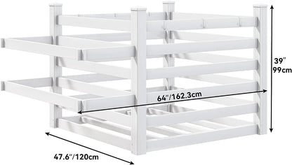 Pool Storage Bins with Towel Rack