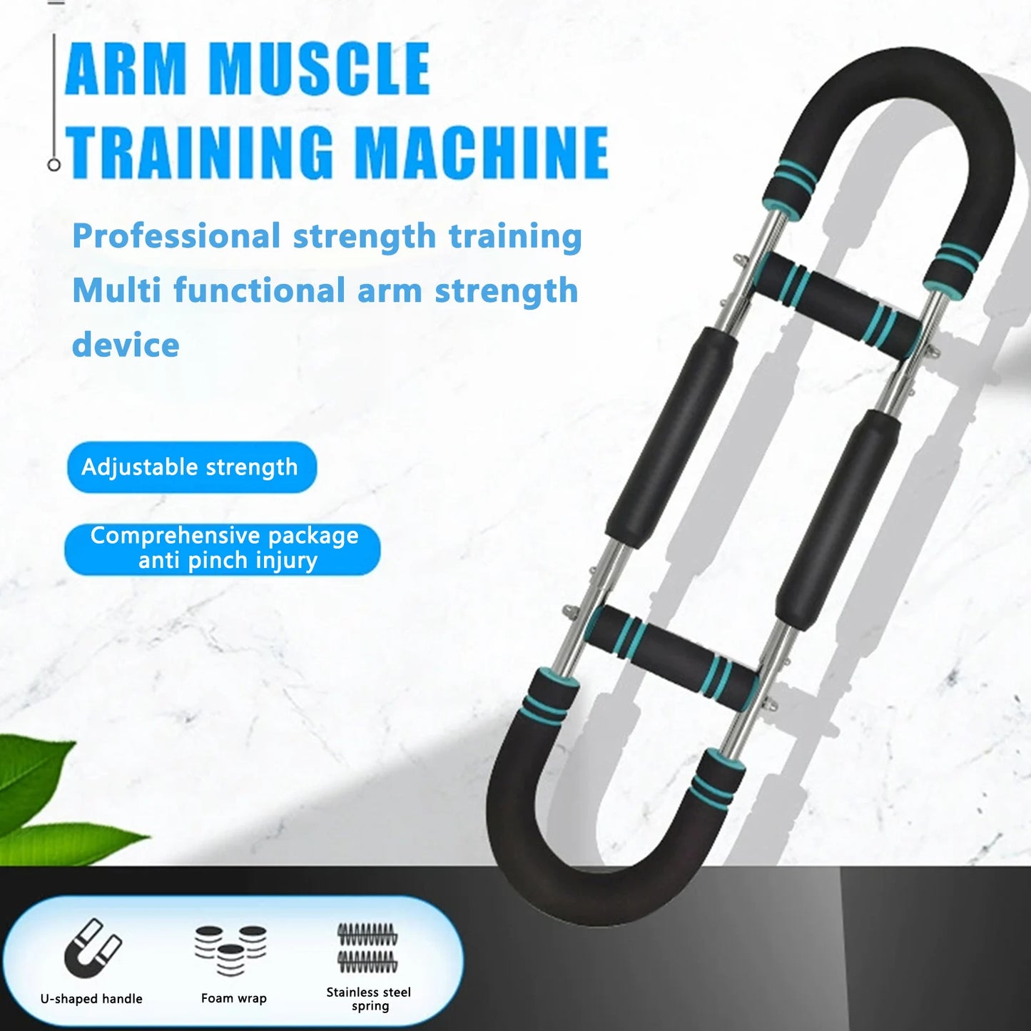 40KG u shape Arm Trainer for Men and Women
