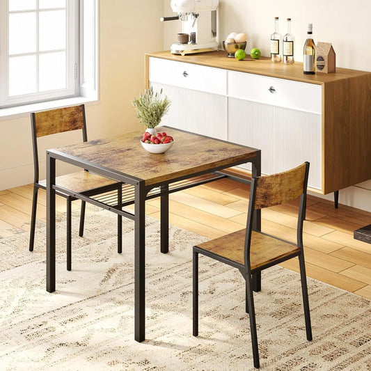 4-Piece Dining Set for Small Spaces & Apartments