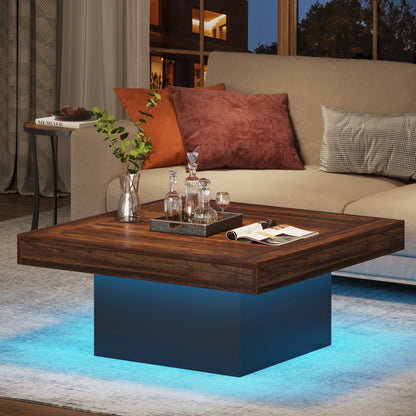 Coffee Table with LED lighting